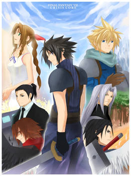 FF7- Crisis Core by meru-chan