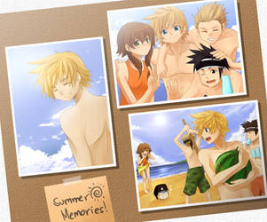 KH2-Summer Memories:Roxas Side by meru-chan