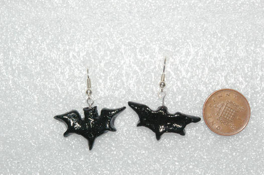 Batman inspired Bat symbol Earrings