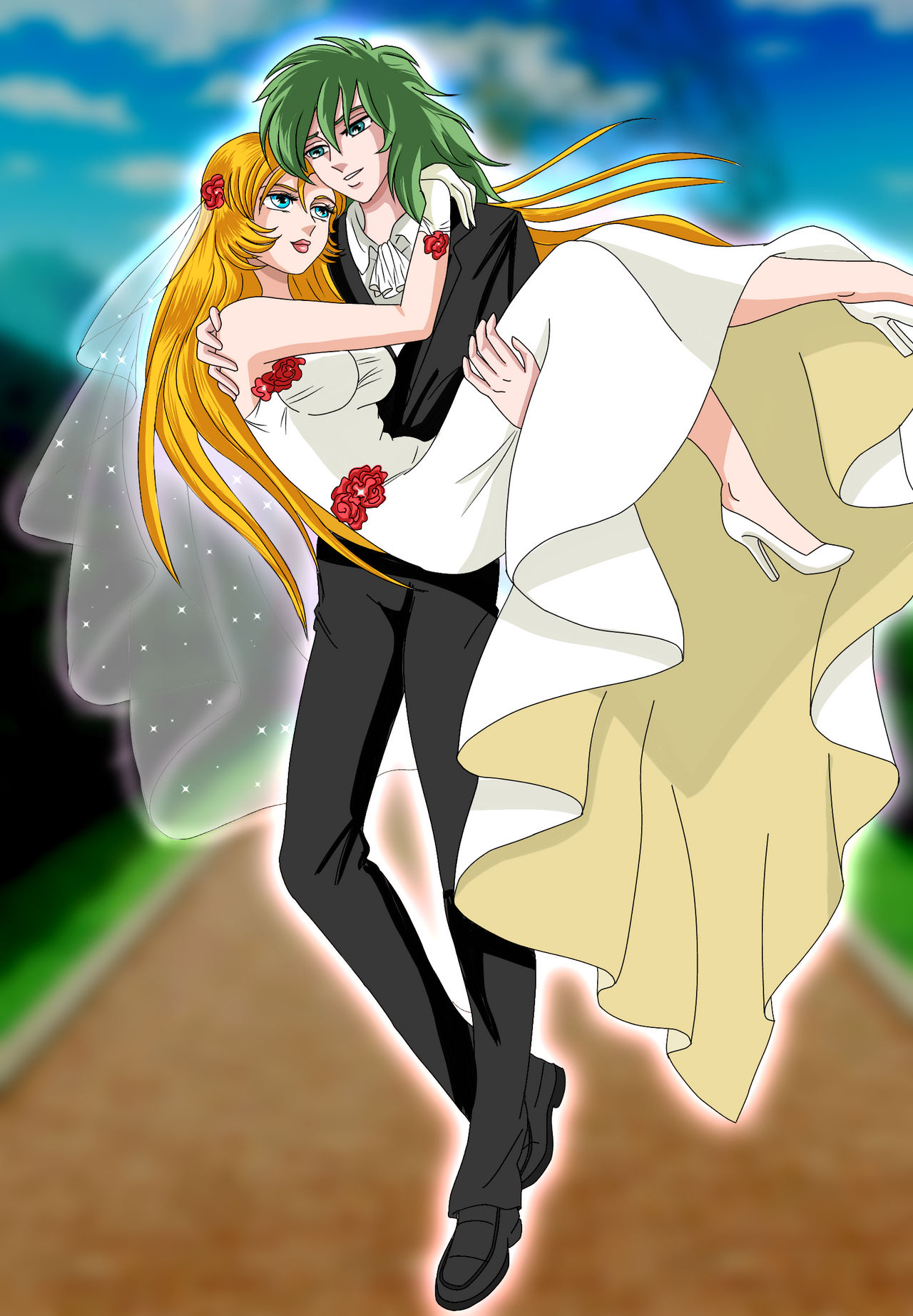 Saint seiya ~ Shun and June by PatronAurora8497 on DeviantArt