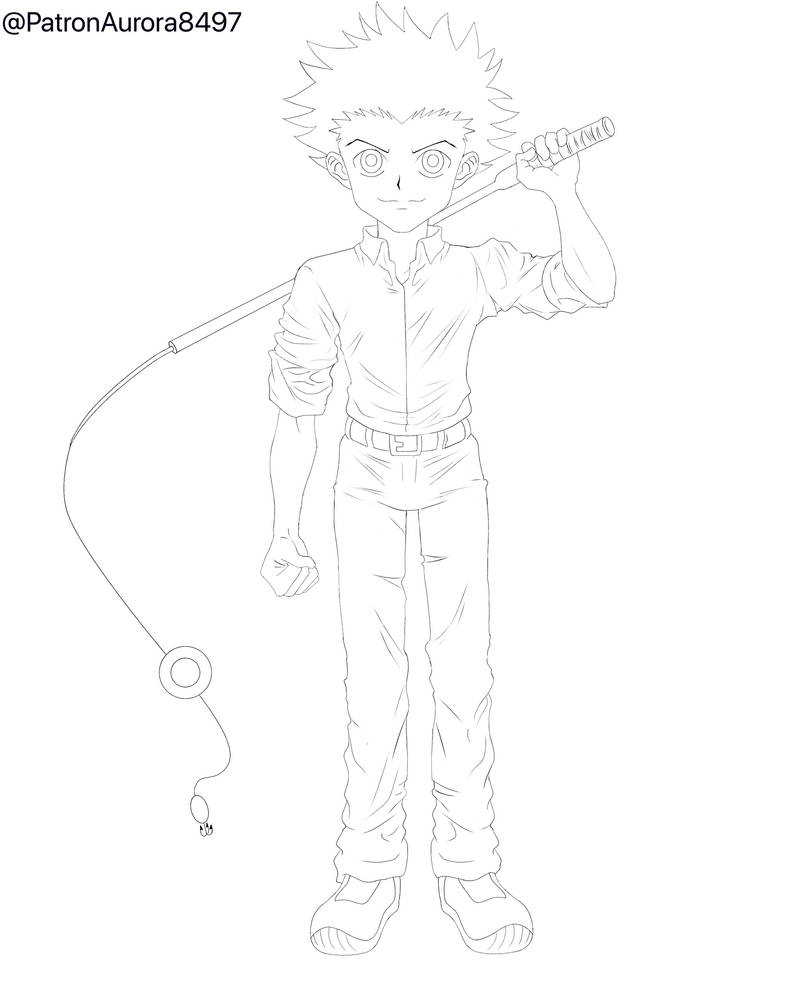 HxH: Ging Freecss by mick347 on DeviantArt