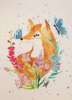 Floral Fox