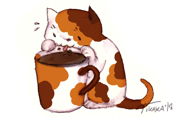 Coffee kitty