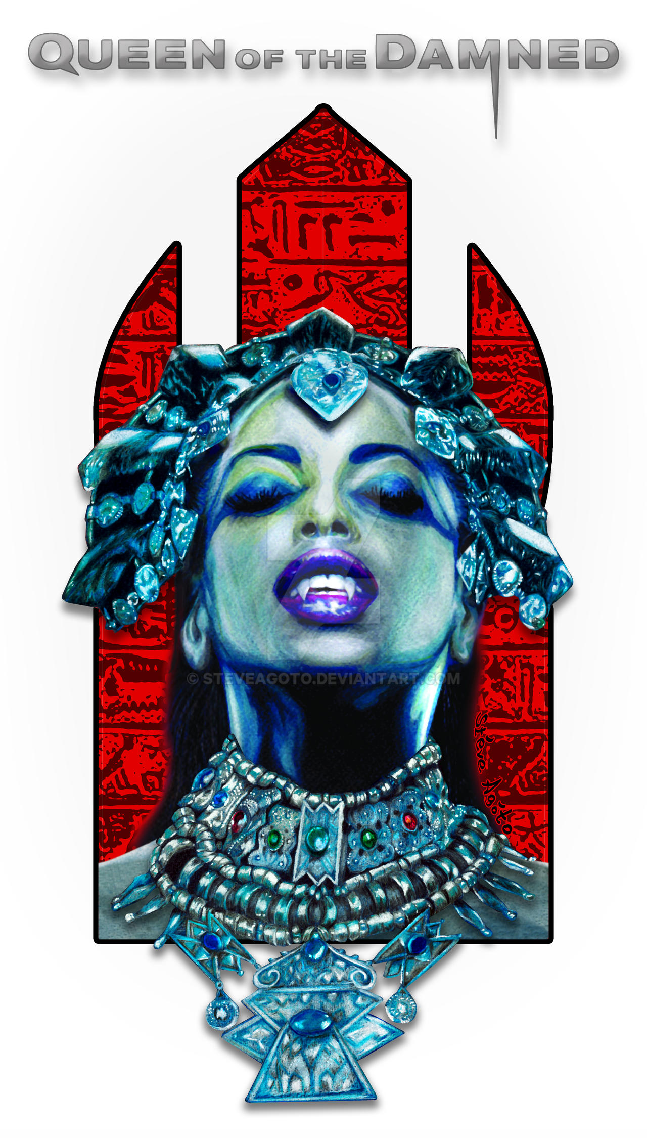 Akasha, Queen Of The Damned by steveagoto on DeviantArt