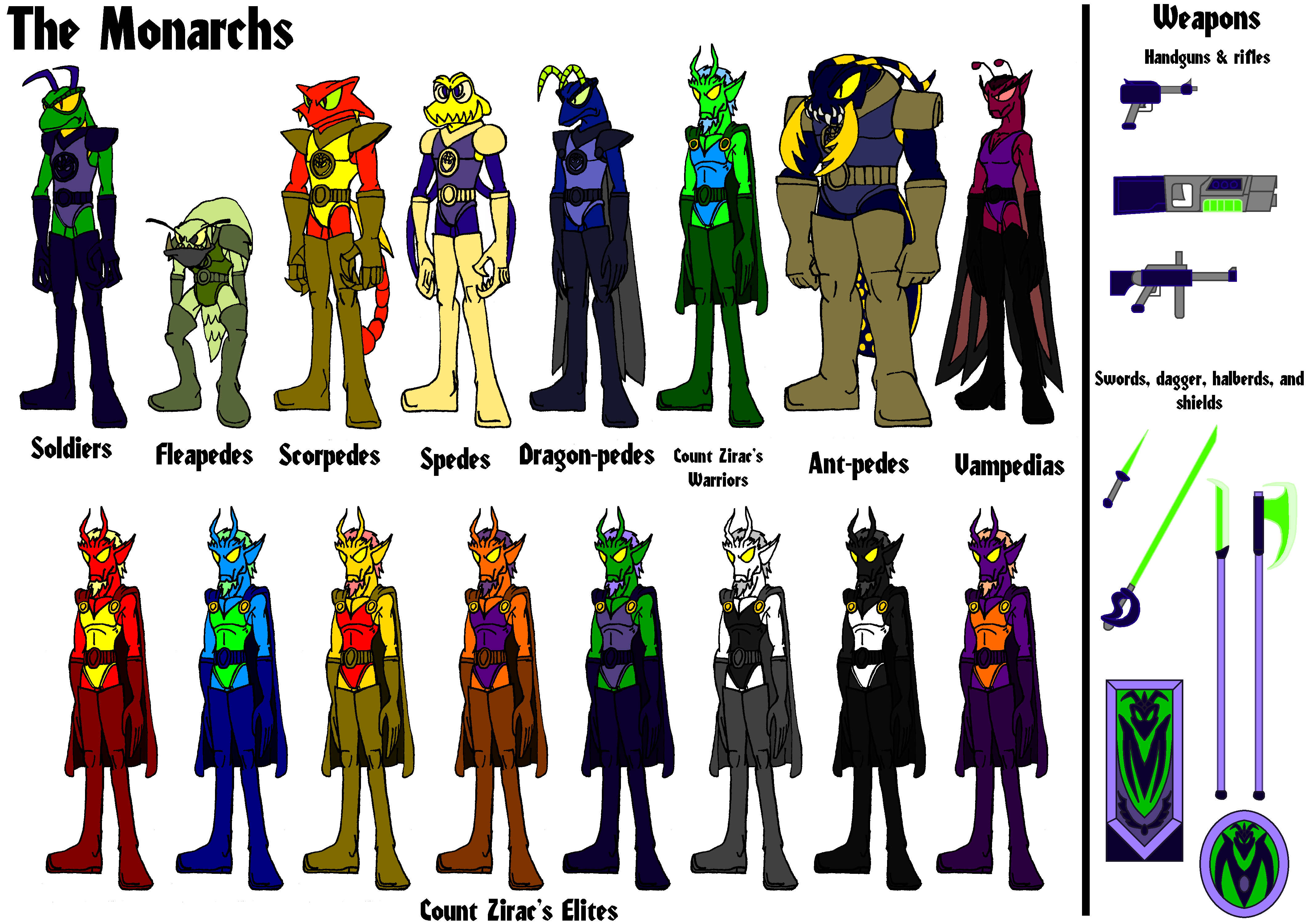 Monarchs File Deviantart The Monarchs by DragonSnake9989 on DeviantArt