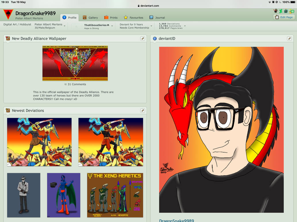 Classic Deviantart The final goodbye to the classic DeviantArt... by DragonSnake9989 on ...