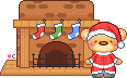 Santa Bear by casey-lee