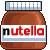 Nutella Pixel