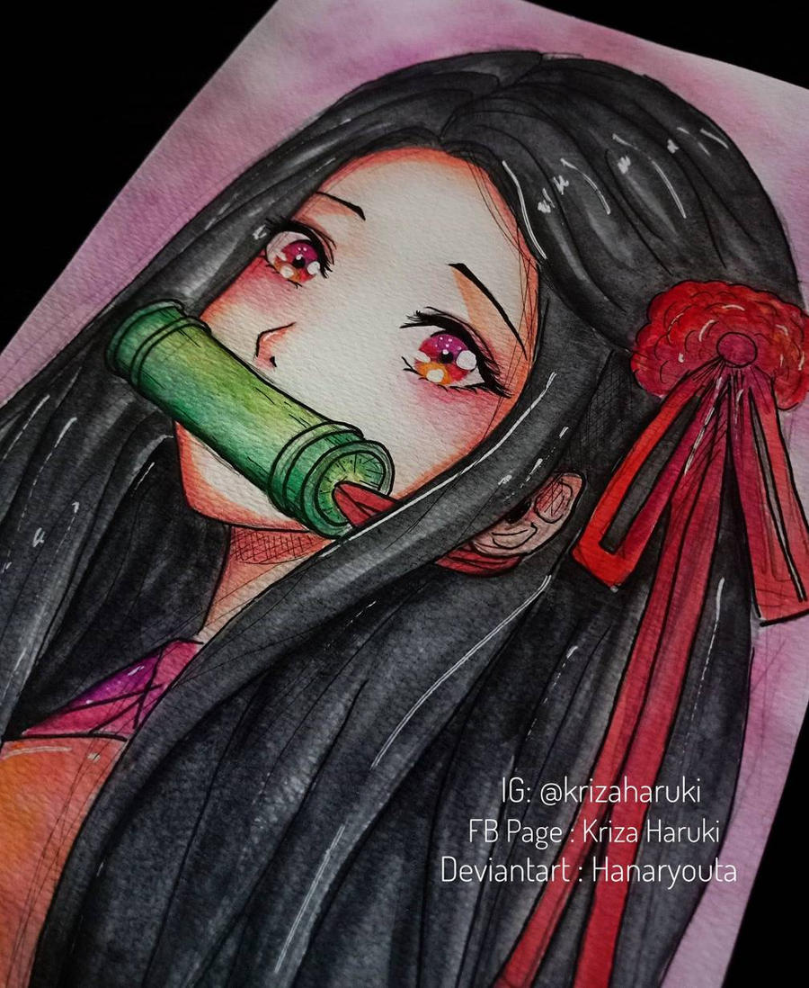 Nezuko (fanart) by HanaRyouta on DeviantArt