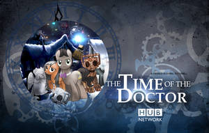 Time Of The Doctor (Whooves Xmas Wallpaper) DARK