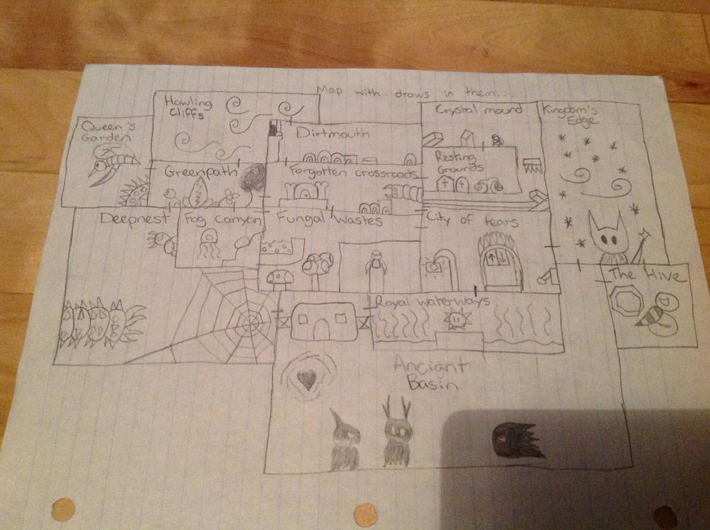 Hollow Knight Map By Linkmaster647 On DeviantArt