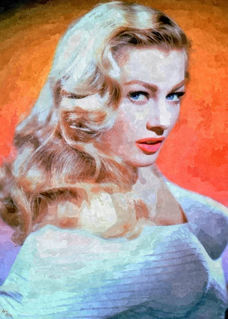Anita Ekberg by darqueraven on DeviantArt
