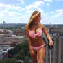 Giantess downtown augusta