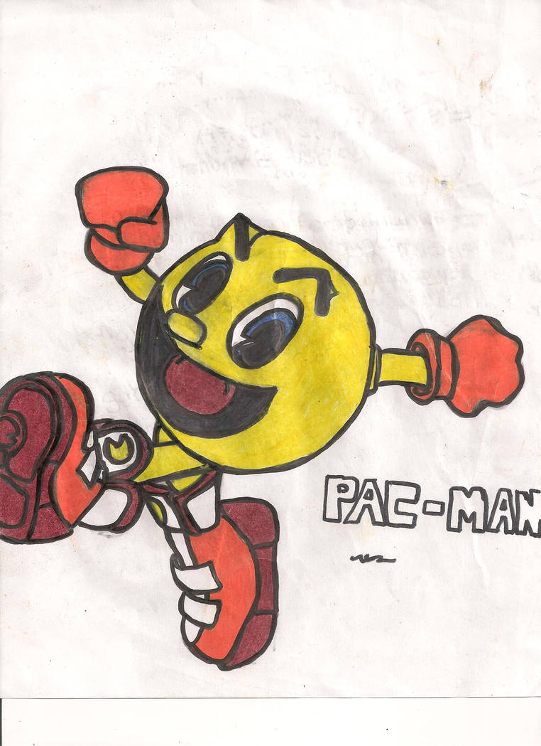 Directive Drawing Pac Man Another Pac-Man Drawing by SonicMan122 on DeviantArt