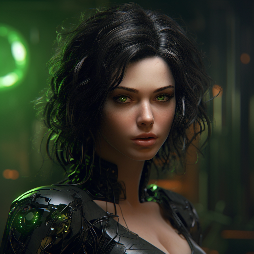 Android girl by garciarc on DeviantArt