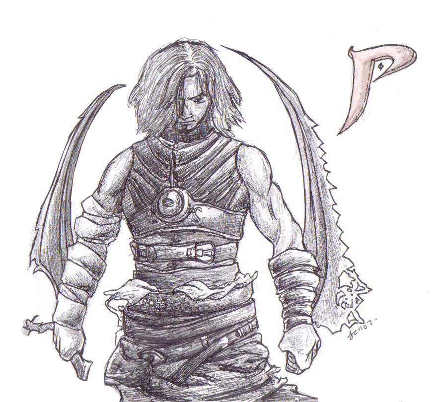 Prince Of Perisa Drawing By Gamerjohn07 On Deviantart