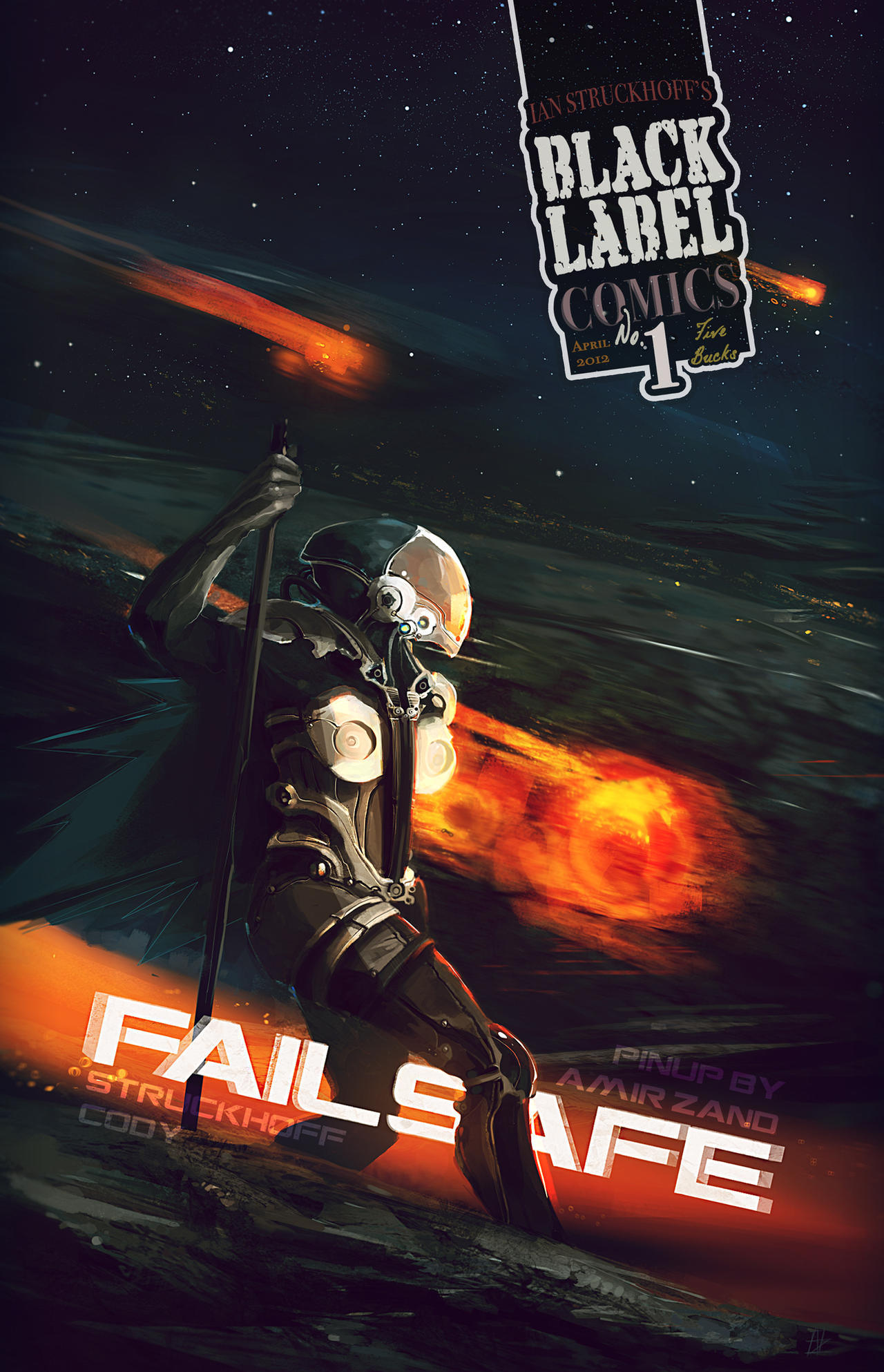 FAILSAFE pin-up by Amir Zand