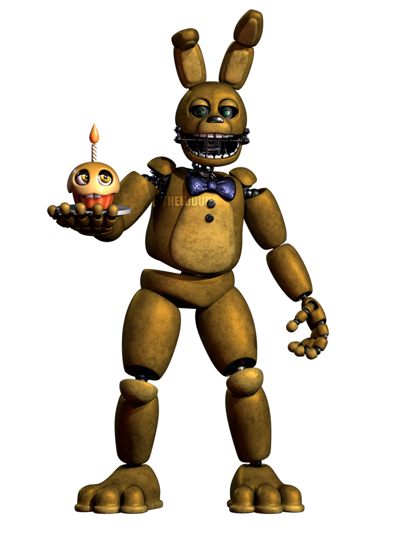 Springbonnie 03 3D Models by ludup on DeviantArt