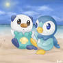 Oshawott and Piplup