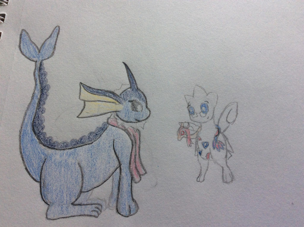 Vaporeon TF by TheTRUEgge on DeviantArt