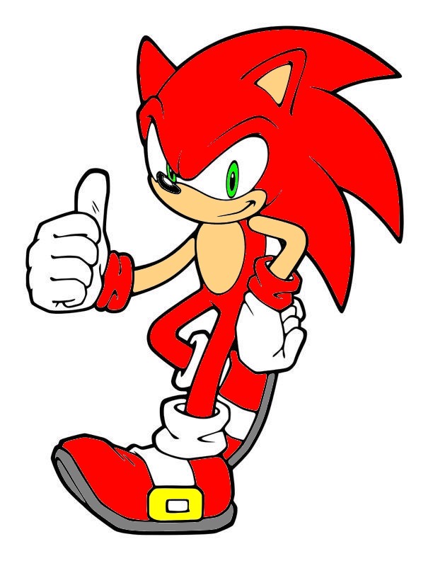 red sonic
