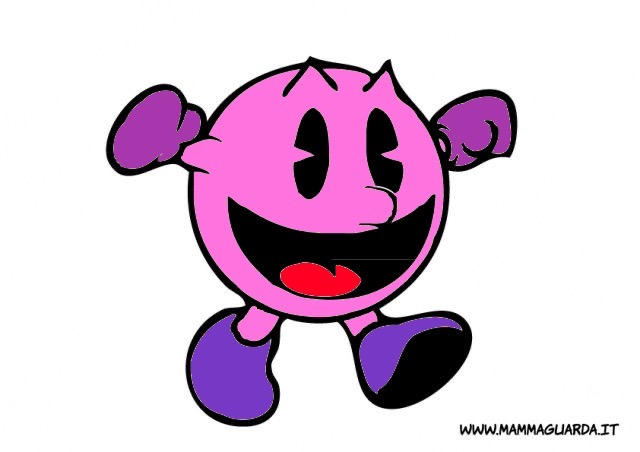 Pac man pink alt by EstebanRodriguezbanu on DeviantArt
