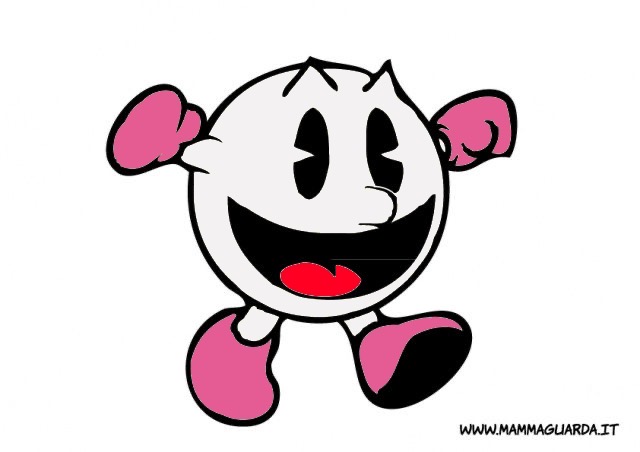 Pac man white alt by EstebanRodriguezbanu on DeviantArt