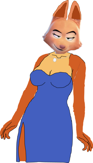 diane foxington blue dress Diane Foxington Blue Dress Edit