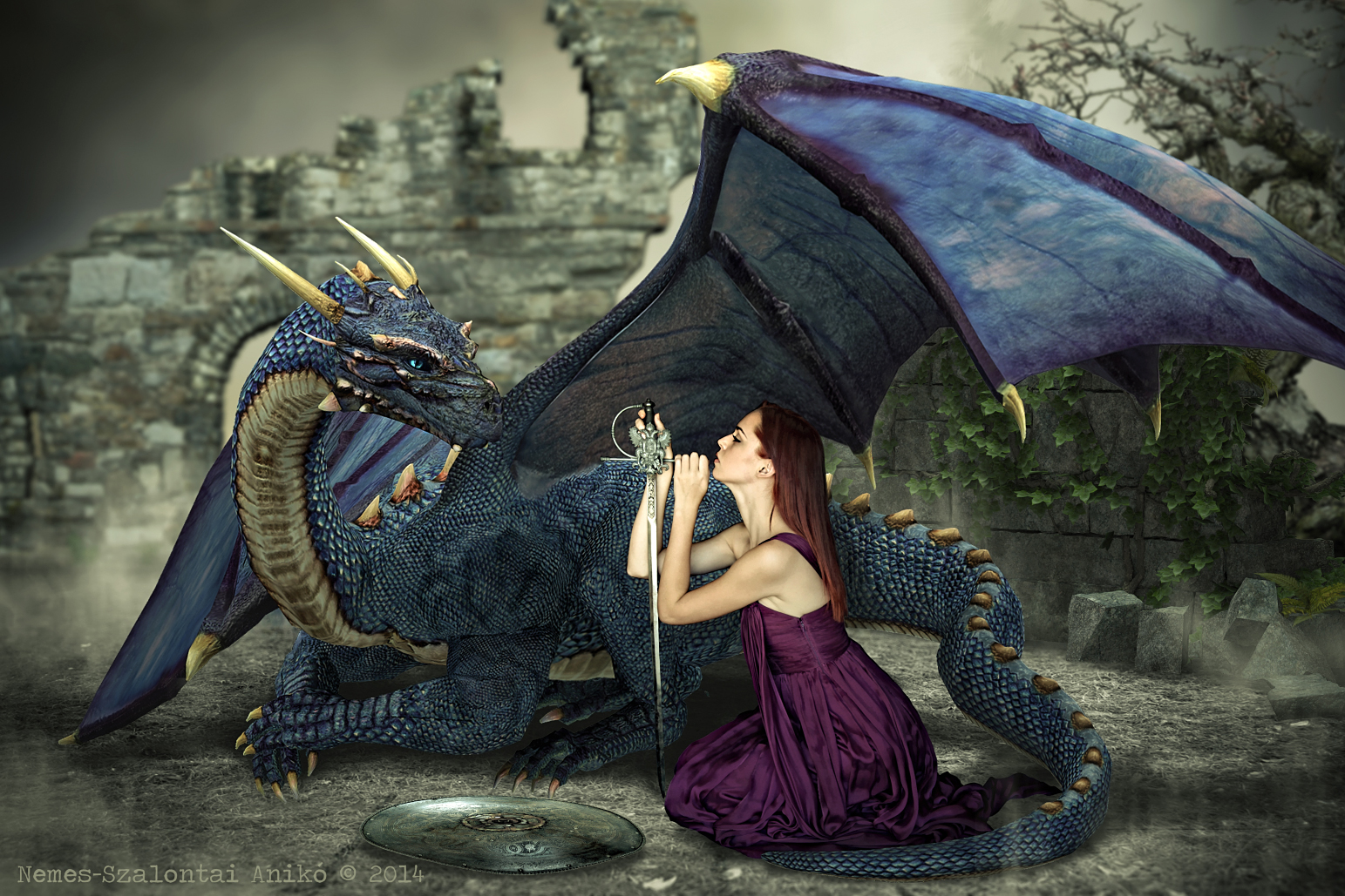 The dragon and the girl