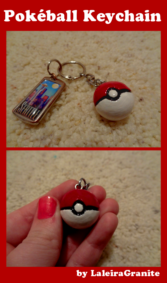 Pokeball Keychain