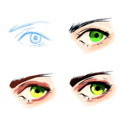 eyeballs and more realism practice woooo