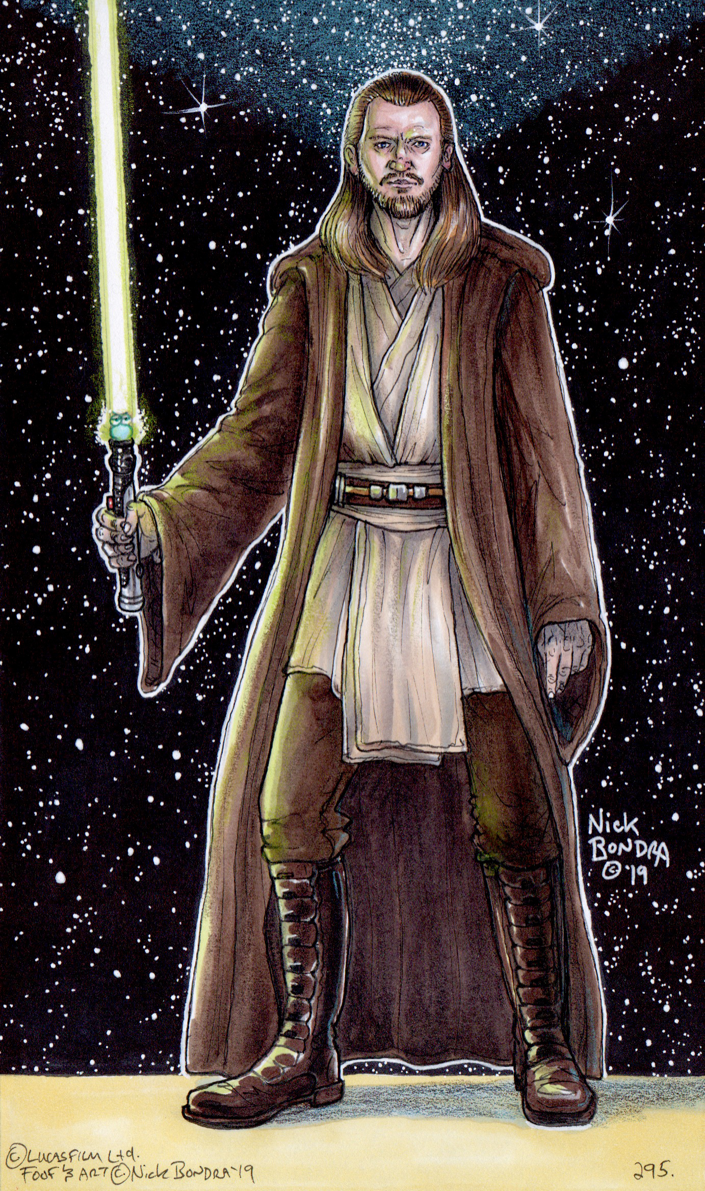 Qui-Gon Jinn  Star wars images, Star wars pictures, Star wars art