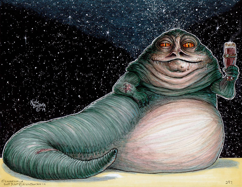 Jabba the Hutt by Phraggle on DeviantArt