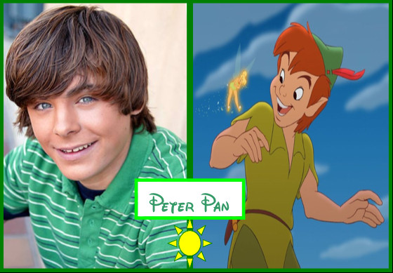 Peter Pan- Zac Efron