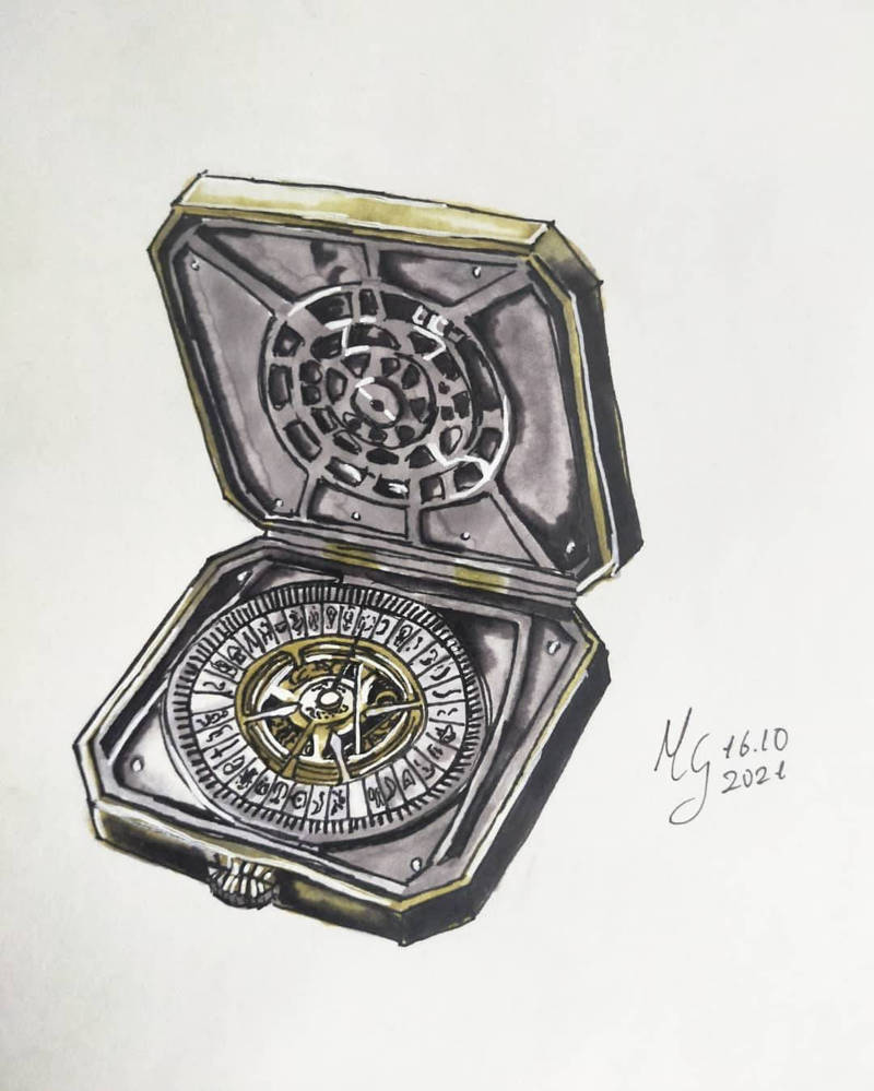Compass On Deviantart Compass by Suzuranart on DeviantArt