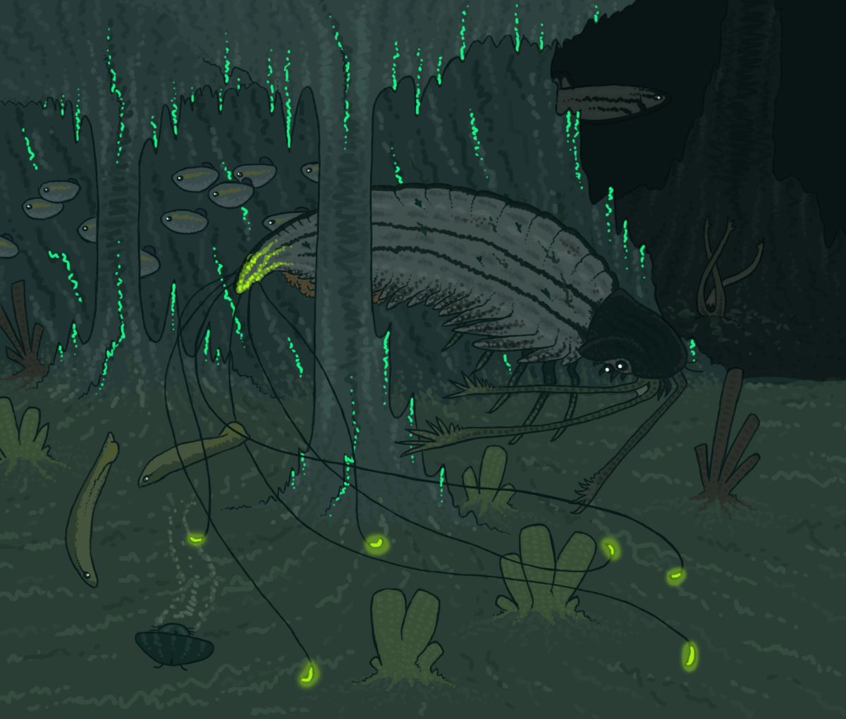 Trollmans Deviantart Tyrant Prawnking Swimming by TrollMans on DeviantArt