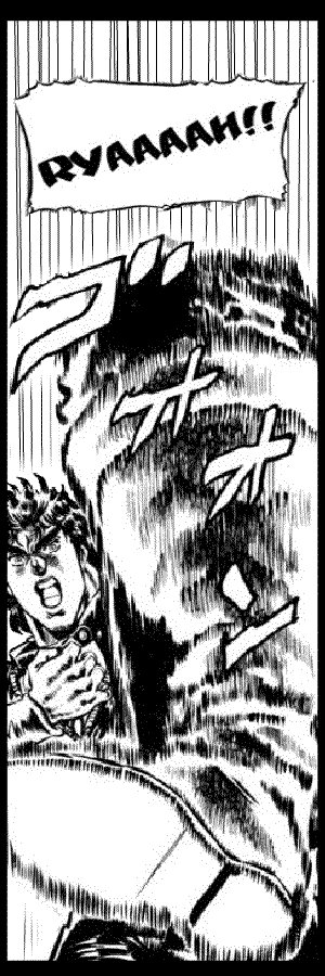 Jonathan joestar manga animated