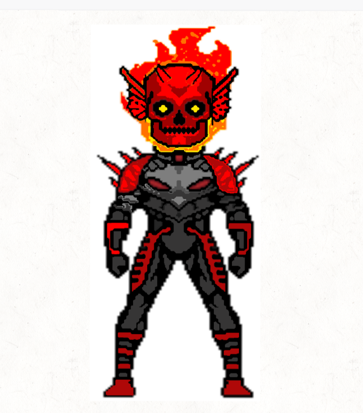 Cosmic demon rider by wedeeghzt on DeviantArt