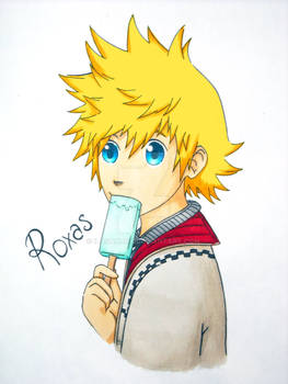 roxas ice lolly colored