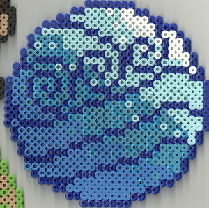 Water Tribe Symbol perler