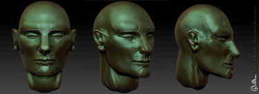 Ramses -Zbrush first try-