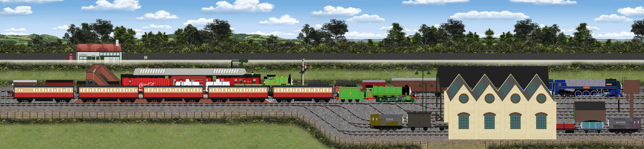 Sudrian Rail Spotting (Elsbridge Station) by thomasfan62 on DeviantArt