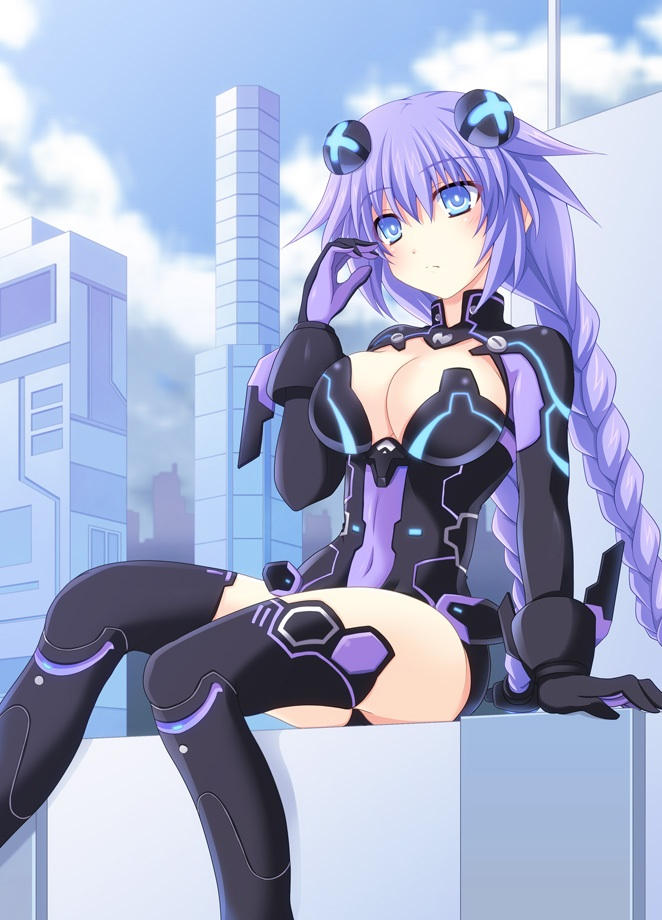 Hyperdimension neptunia - Purple heart