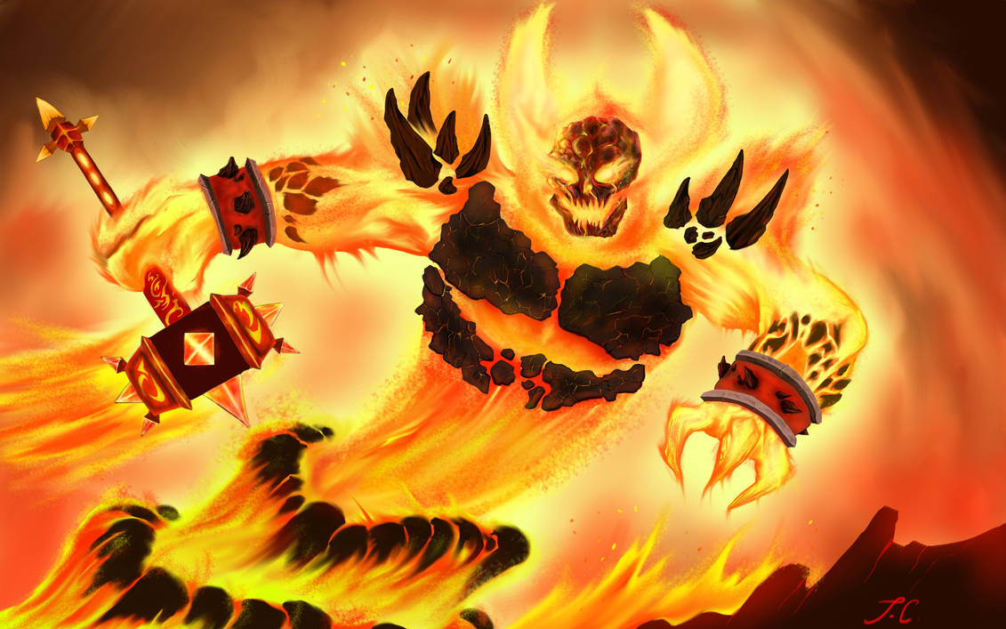 Re Dragon Ragnaros Ragnaros by JappaC on DeviantArt