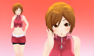 MMD Adorable Meiko Background