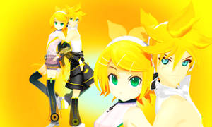 MMD Rin And Len Append