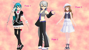 MMD Pose Pack