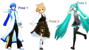 MMD Pose Pack 4