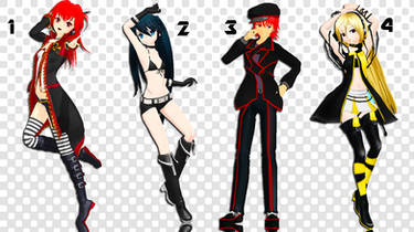 MMD Pose Pack 14