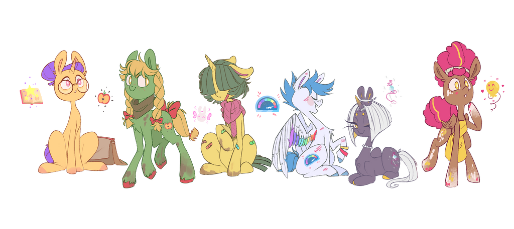 Mlp Restyle MLP- redesign by Elemental-FA on DeviantArt